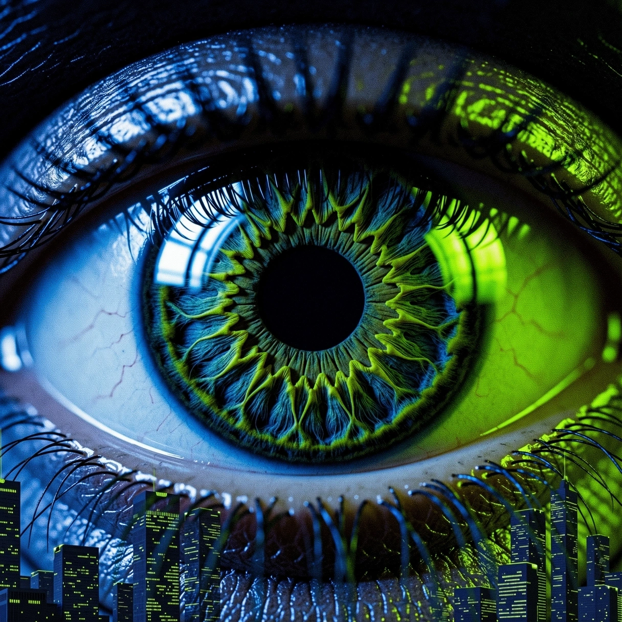 Macro Digital Eye